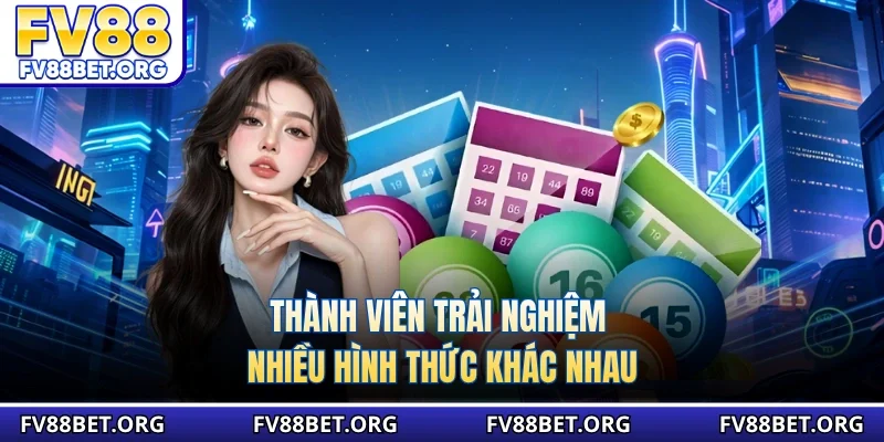 Thành viên trải nghiệm nhiều hình thức khác nhau